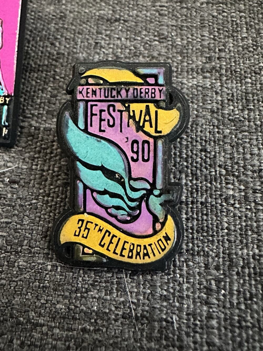 Vintage Kentucky Derby Festival Pegasus Pin Lot 1990s KDF Louisville KY 11 Pins